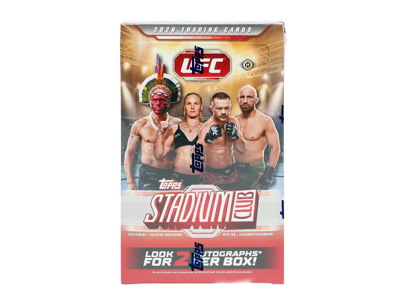 2026 Topps Stadium Club UFC Hobby Box - Pastime Sports & Games