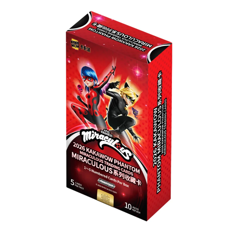2026 Kakawow Phantom Miraculous Trading Card Box