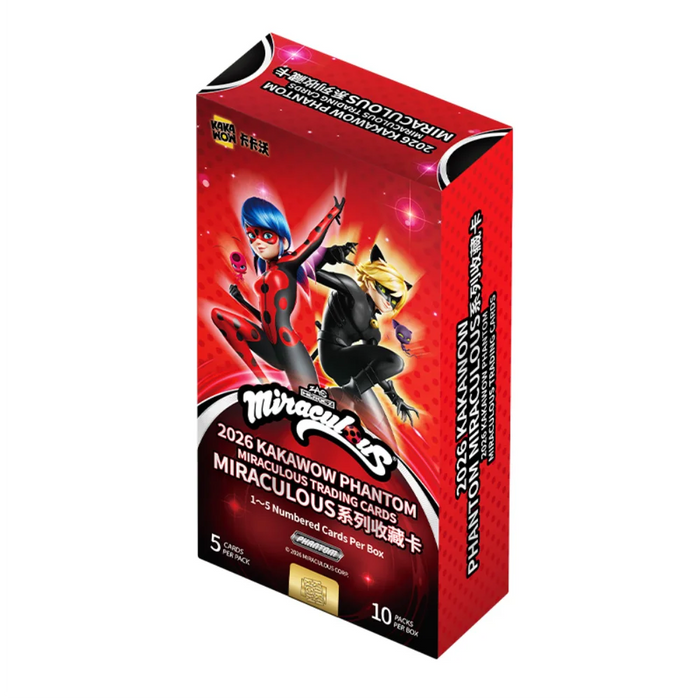 2026 Kakawow Phantom Miraculous Trading Card Box