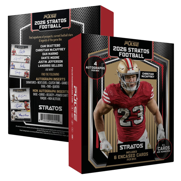 2026 Pulse Stratos Football Hobby Box PRE ORDER