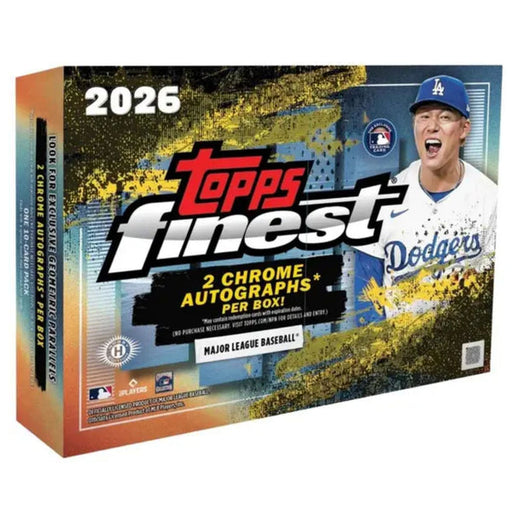 2026 Topps Finest MLB Baseball Hobby Box