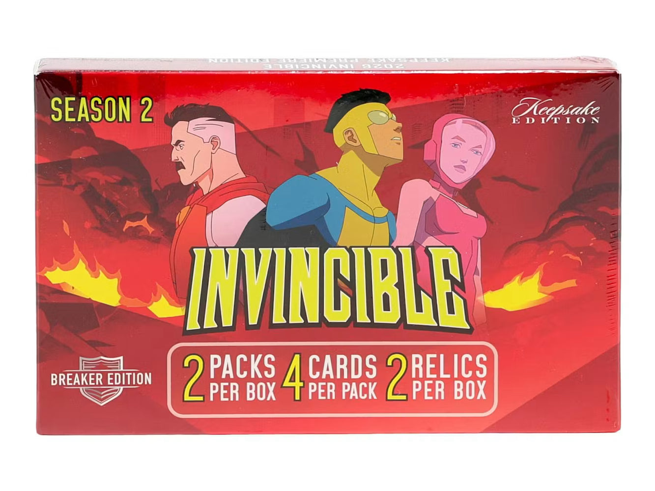 2026 Super Products Invincible Season 2 Keepsake Breaker Edition Box