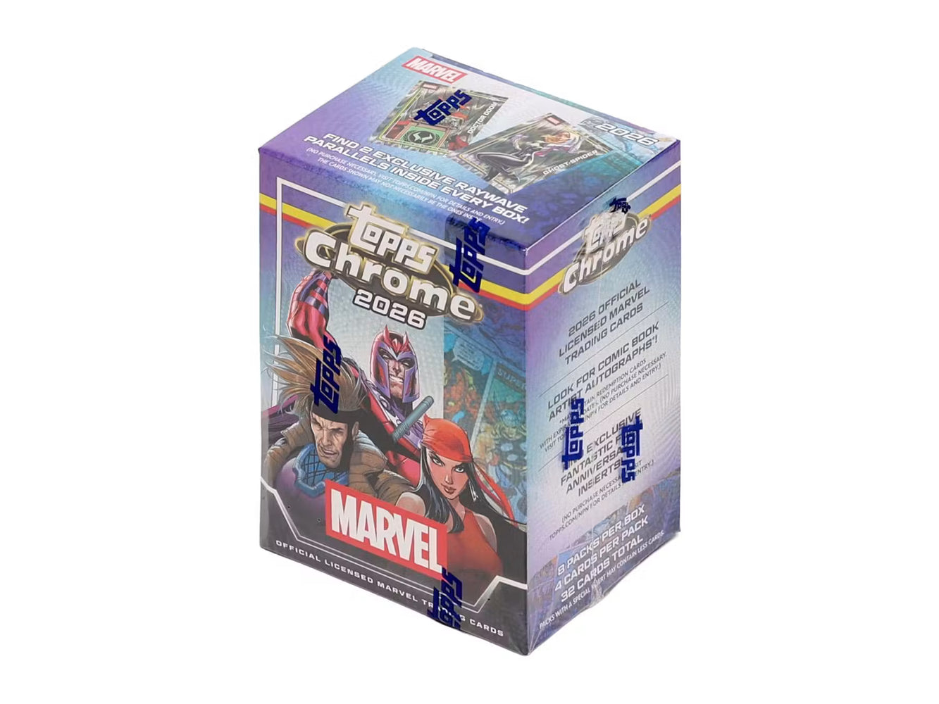 2026 Topps Chrome Marvel Blaster Box