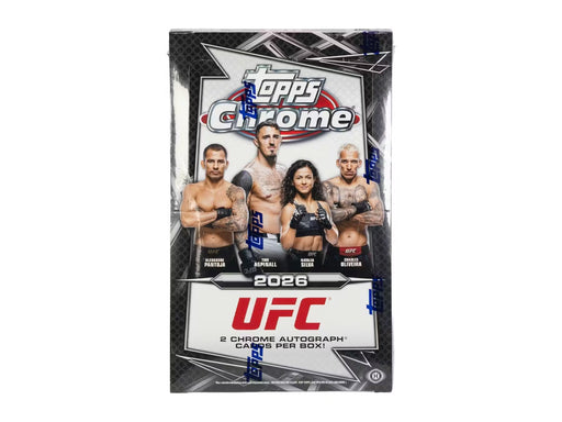 2026 Topps Chrome UFC Hobby Box/Case - Pastime Sports & Games