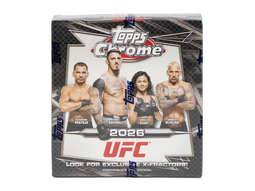 2026 Topps Chrome UFC Mega Box/Case - Pastime Sports & Games