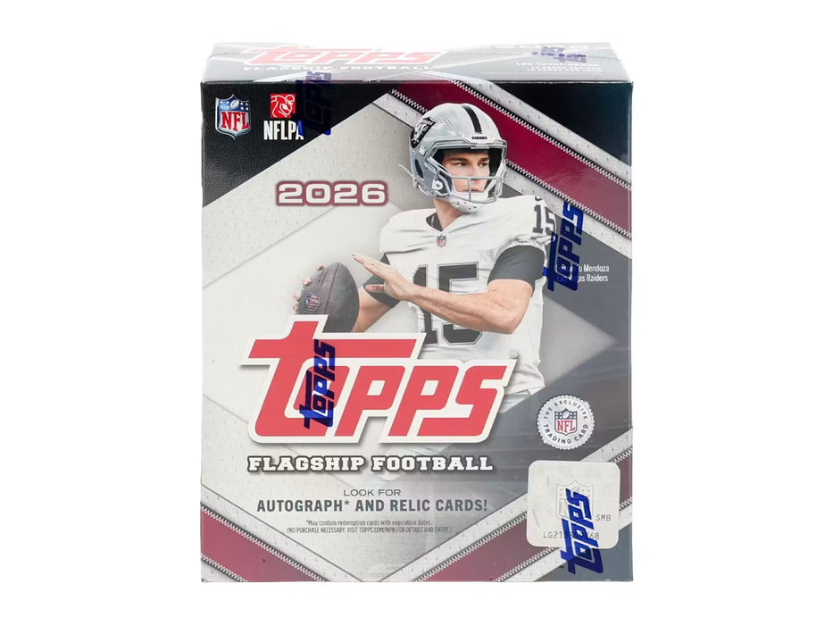 2026 Topps Flagship NFL Football Mega Box