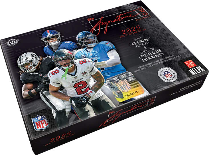 2025 Topps Signature NFL Football Hobby Box/Case