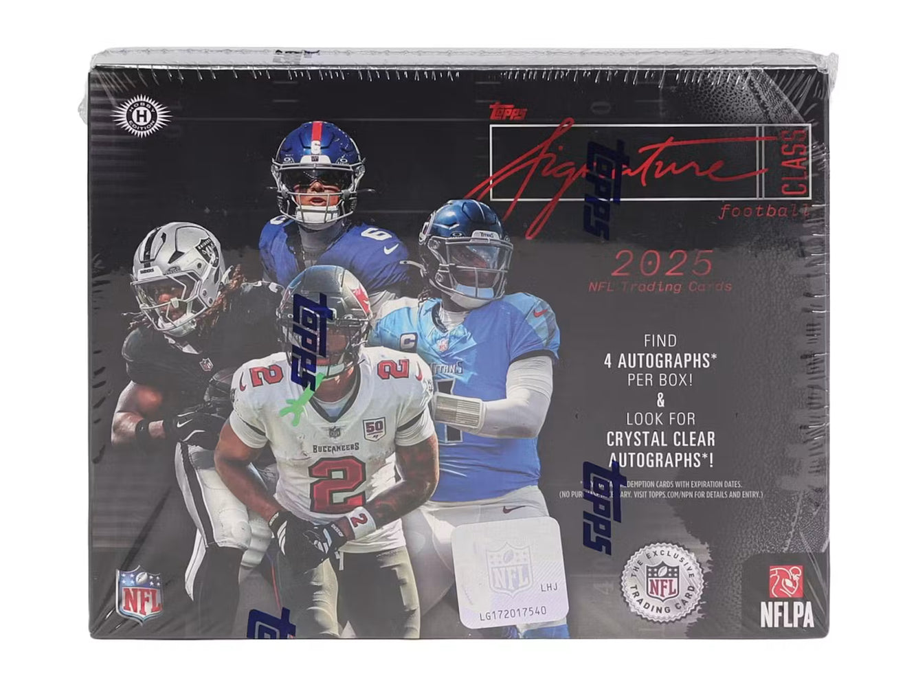 2025 Topps Signature NFL Football Jumbo Hobby Box/Case