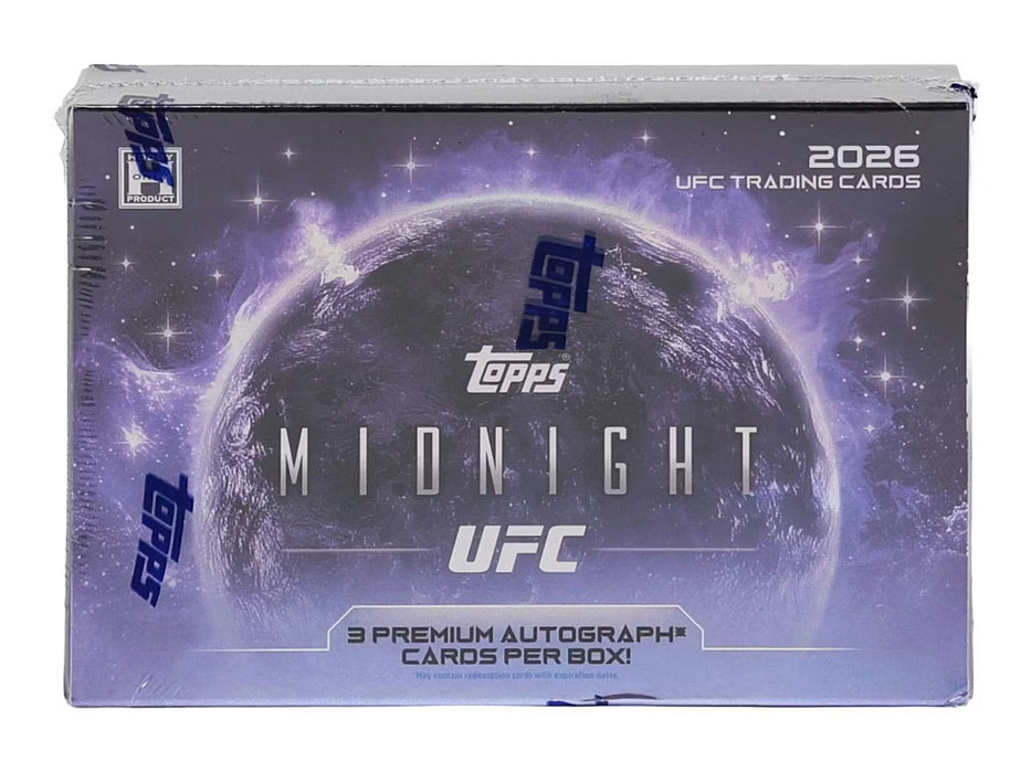 2026 Topps Midnight UFC Hobby Box/Case