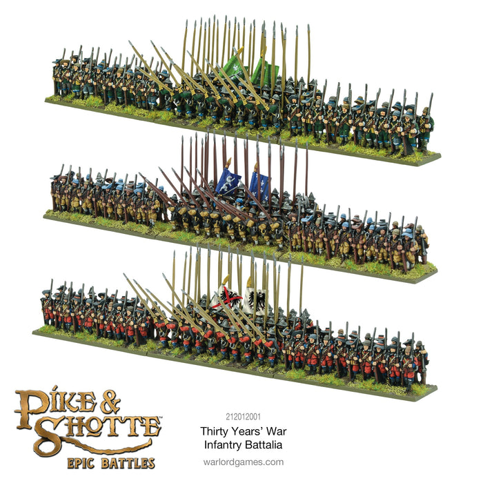 Pike & Shotte Epic Battles Thirty Years' War Infantry Battalia - Pastime Sports & Games