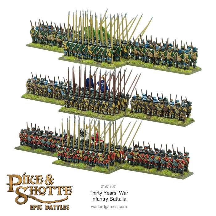 Pike & Shotte Epic Battles Thirty Years' War Infantry Battalia - Pastime Sports & Games