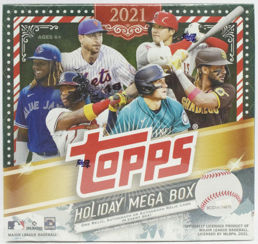 2021 Topps Holiday Mega MLB Baseball Box - Pastime Sports & Games