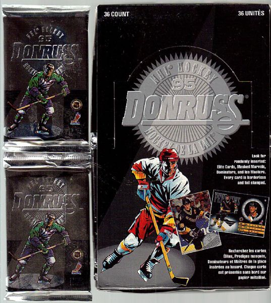 1994/95 Donruss Series 1 / One NHL Hockey Hobby Pack / Box - Pastime Sports & Games