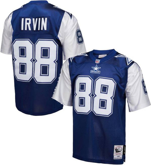 Dallas Cowboy Michael Irvin 1995 Mitchell & Ness Navy Pro Authentic Football Jersey - Pastime Sports & Games