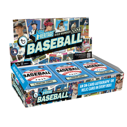 2023 Topps Heritage High Number MLB Baseball Hobby Box / Case - Pastime Sports & Games