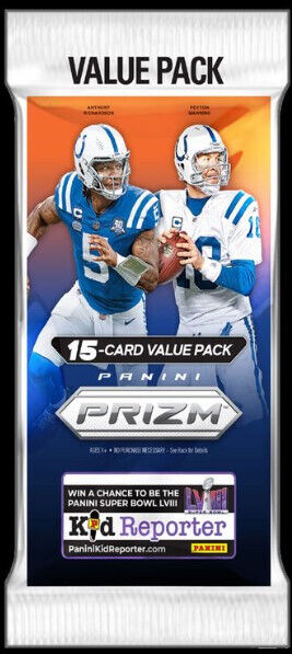 2023 Panini Prizm NFL Football Value / Fat Cello Pack Box / Case - Pastime Sports & Games
