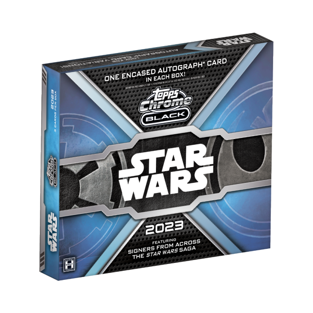 2023 Topps Chrome Black Star Wars Hobby Box/Case | Pastime Sports
