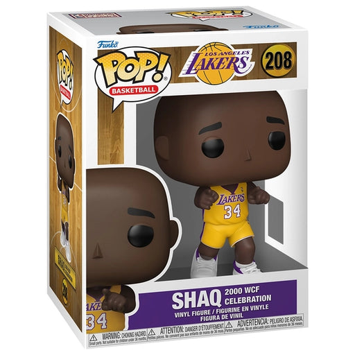 Funko Pop! NBA Los Angeles Lakers Shaq 2000 WCF Celebration #208 - Pastime Sports & Games
