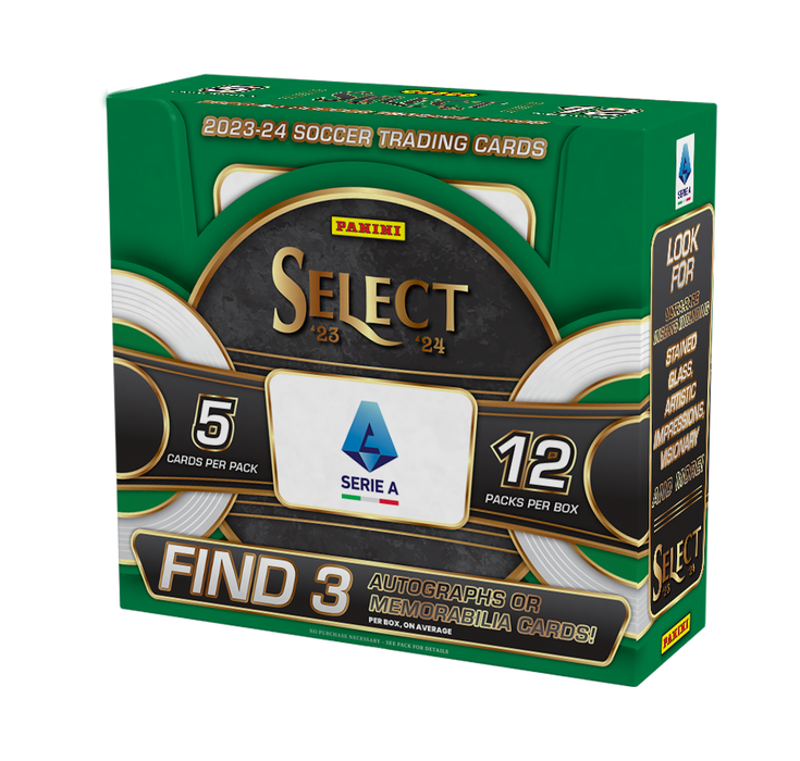 2024/25 Panini Select Serie A Soccer Hobby Box - Pastime Sports & Games