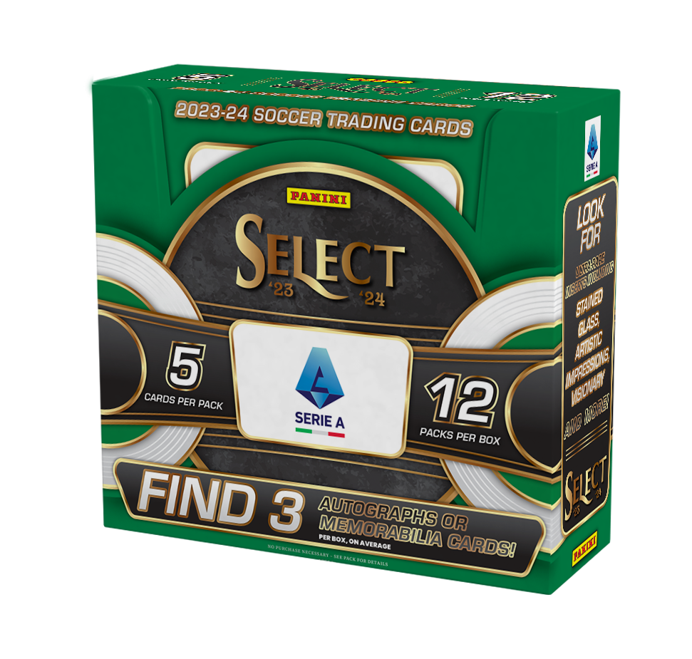 2024/25 Panini Select Serie A Soccer Hobby Box - Pastime Sports & Games