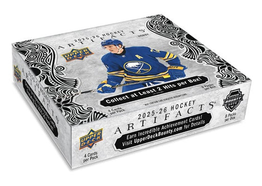 2025/26 Upper Deck Artifacts NHL Hockey Hobby Box/Case - Pastime Sports & Games