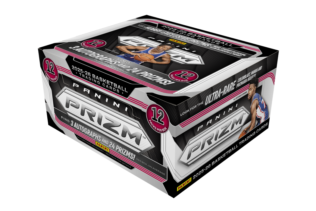 2025/26 Panini Prizm NBA Basketball Hobby Box/Case PRE ORDER (SHIPS AUG 3 2026)