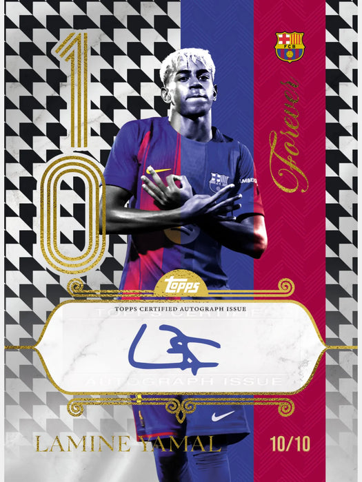 2025/26 Topps Forever FC Barcelona Hobby Box - Pastime Sports & Games