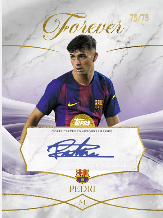2025/26 Topps Forever FC Barcelona Hobby Box - Pastime Sports & Games