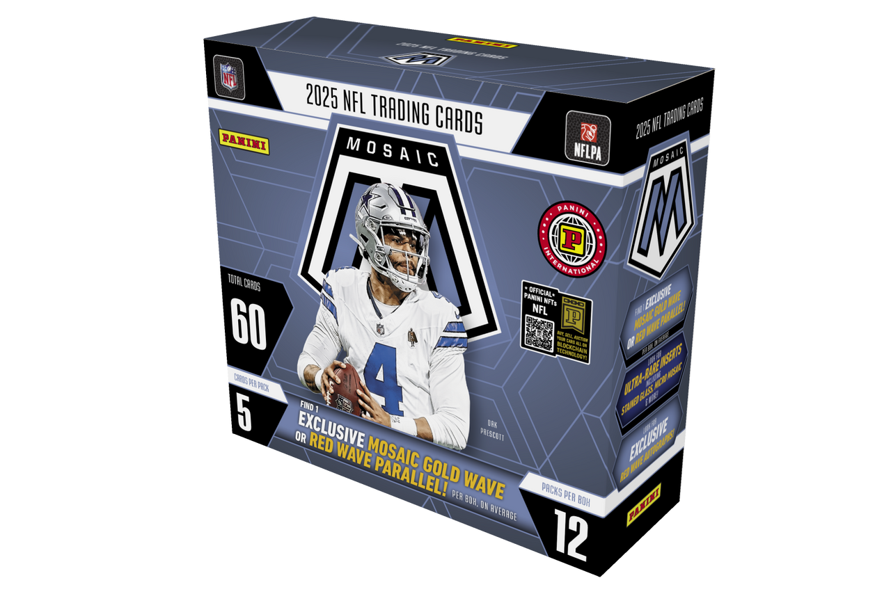 2025 Panini Mosaic NFL Football International Hobby Box