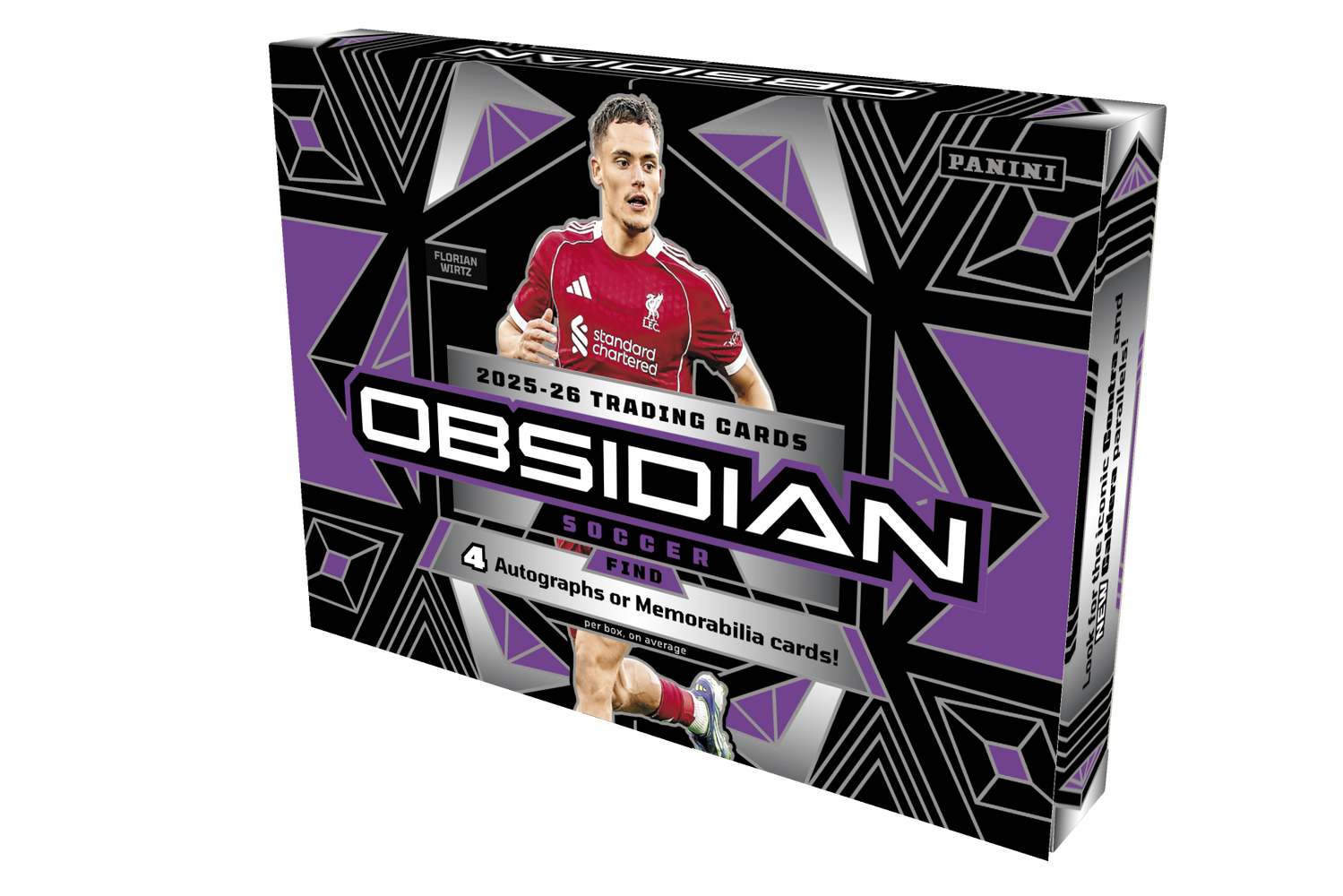 2025/26 Panini Obsidian Soccer Hobby Box/Case PRE ORDER (SHIPS AUG 3 2026)