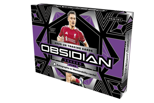2025/26 Panini Obsidian Soccer Hobby Box/Case PRE ORDER (SHIPS AUG 3 2026)