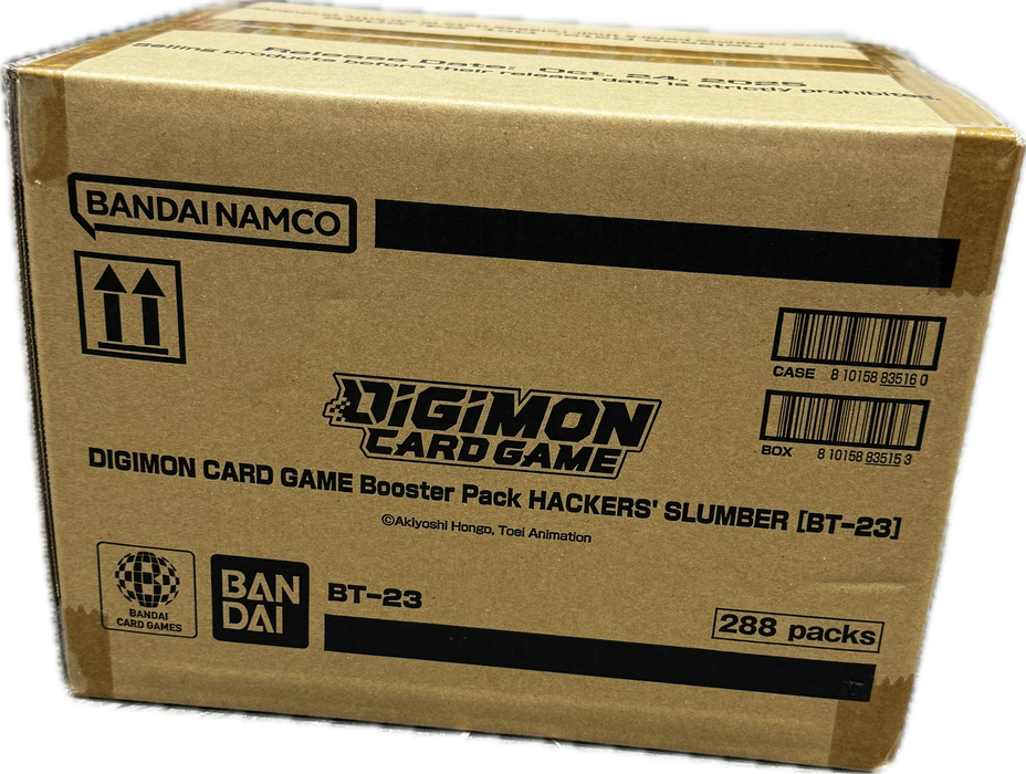 Digimon Hackers' Slumber Booster Box/Case - Pastime Sports & Games