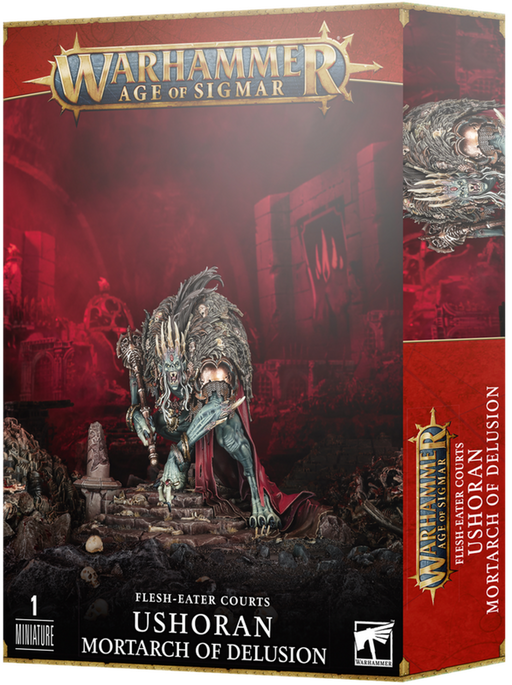 Warhammer Age Of Sigmar Flesh-Eater Courts Ushoran Mortarch Of Delusion (91-71) - Pastime Sports & Games