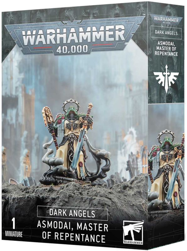 Warhammer 40,000 Dark Angels Asmodai Master Of Repentance (44-21) - Pastime Sports & Games