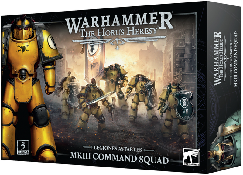 The Horus Heresy Legiones Astartes MKIII Command Squad (31-86)