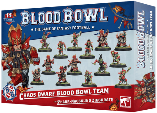 Blood Bowl Chaos Dwarf Team (201-11)