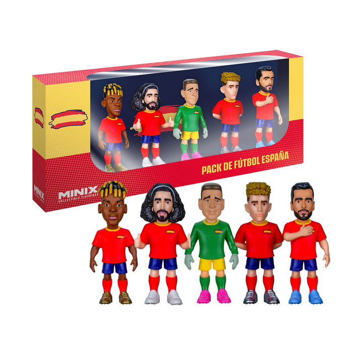 Minix FIFA World Cup Spain Collectible Figurine 5-Pack