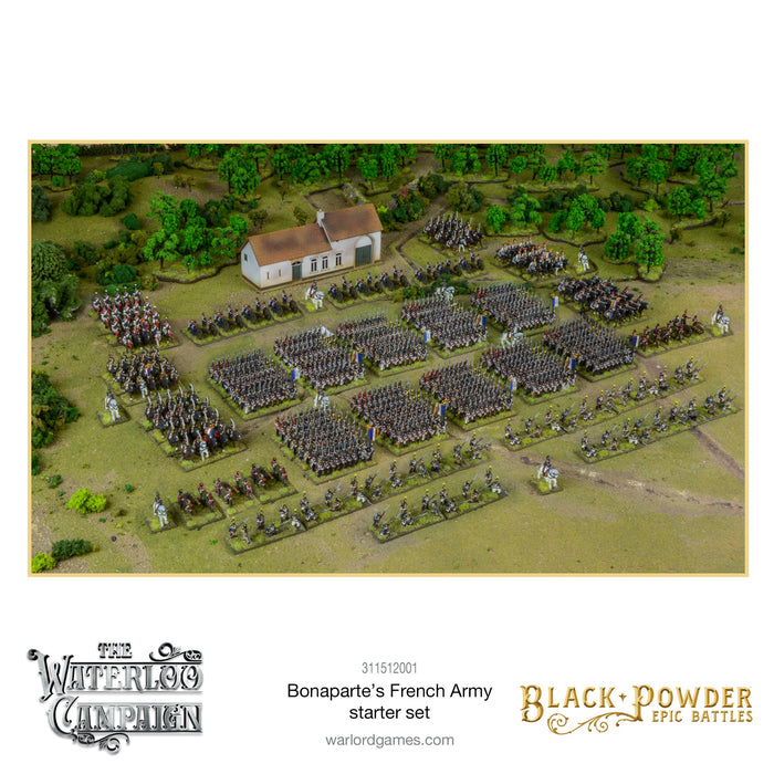 Black Powder The Waterloo Campaign Bonaparte's French Army Starter Set - Pastime Sports & Games