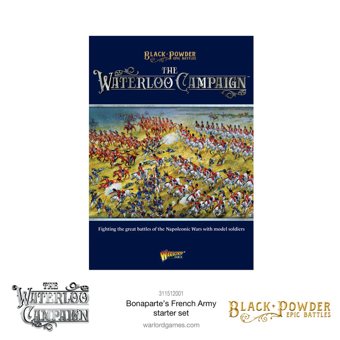 Black Powder The Waterloo Campaign Bonaparte's French Army Starter Set - Pastime Sports & Games