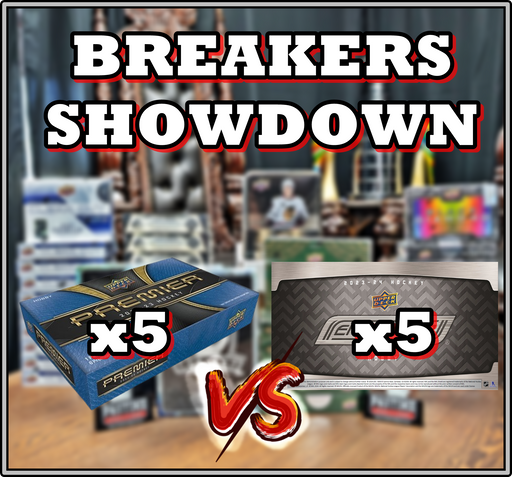 #3582 BREAKERS SHOWDOWN "Chicago and Montreal Free" 5 Boxes of 23/24 Engrained Vs 5 Boxes 22/23 Premier Break Battle *Pick Your Team*