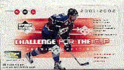 2001/02 Upper Deck Challenge For The Cup NHL Hockey Hobby Box - Pastime Sports & Games