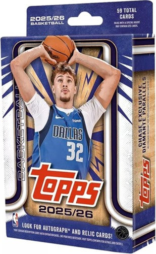 2025/26 Topps NBA Basketball Hanger Box - Pastime Sports & Games