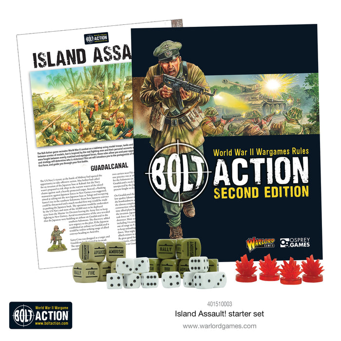 Bolt Action Island Assault Starter Set - Pastime Sports & Games