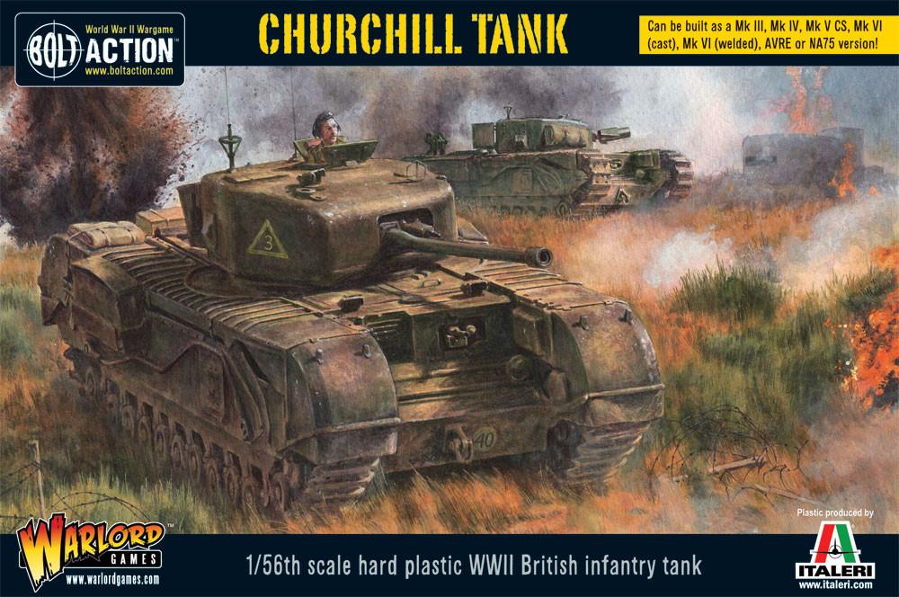 Bolt Action Churchill Tank - Pastime Sports & Games
