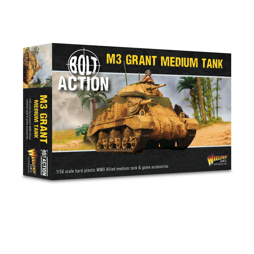 Bolt Action M3 Grant Medium Tank - Pastime Sports & Games