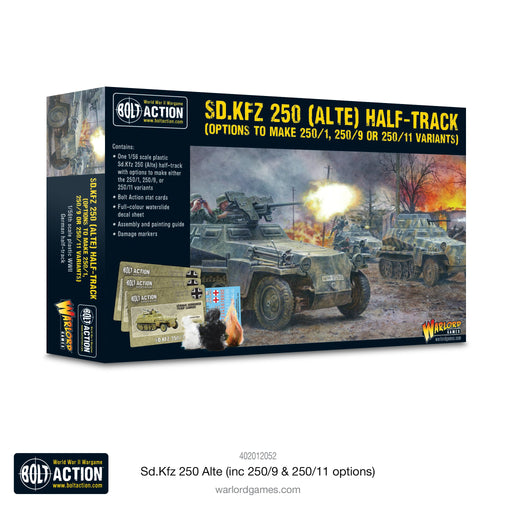 Bolt Action SD.KFZ 250 (Alte) Half-Track - Pastime Sports & Games