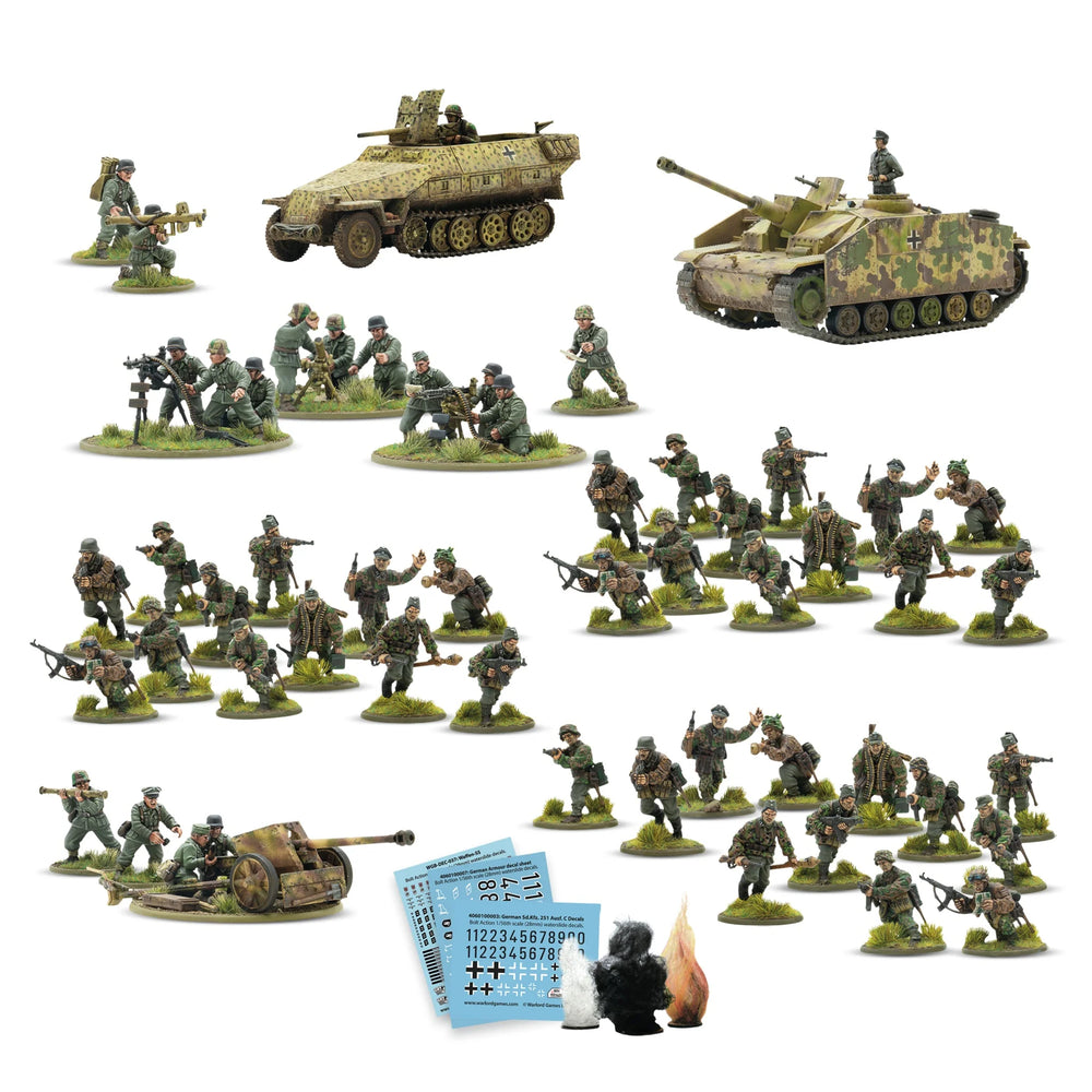 Bolt Action The Reich's Praetorians Waffen-SS Starter Army - Pastime Sports & Games