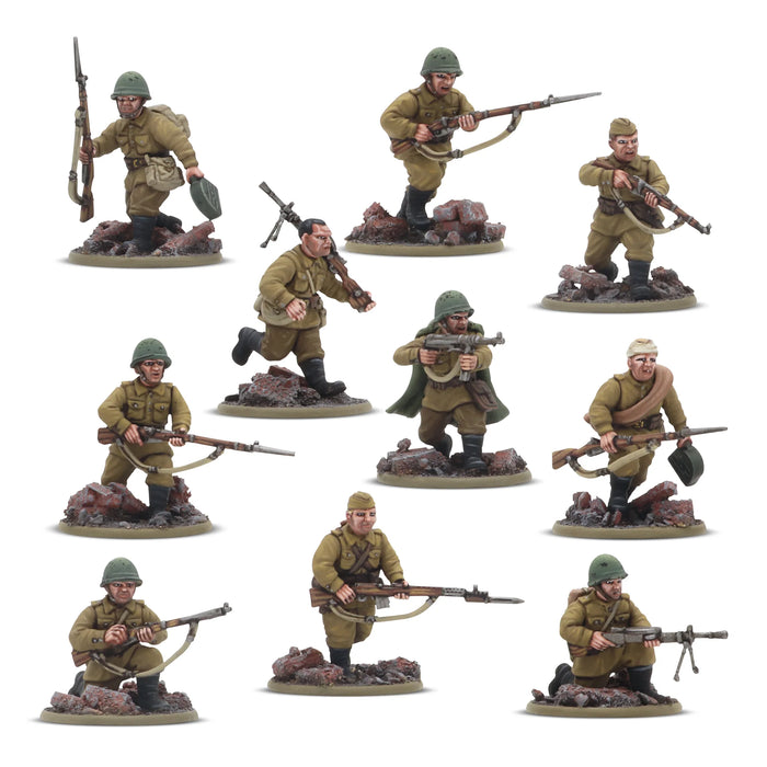 Bolt Action Soviet Army Infantry Platoon - Pastime Sports & Games
