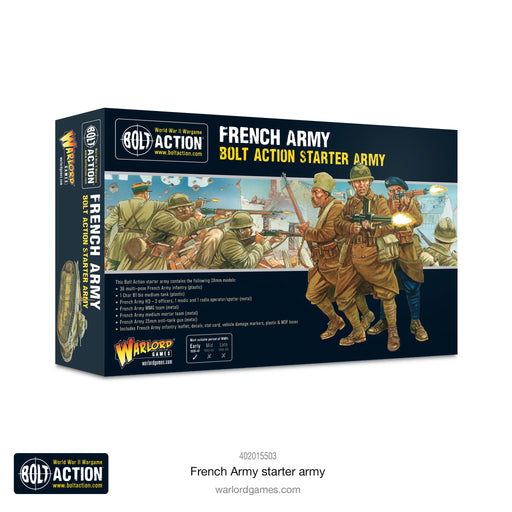 Bolt Action French Army Starter Army - Pastime Sports & Games