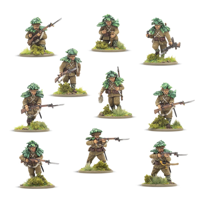 Bolt Action 3rd Edition Japanese Army Infantry Platoon - Pastime Sports & Games